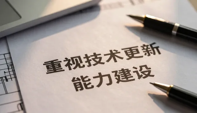 重视技术更新用户如何选择能力建设